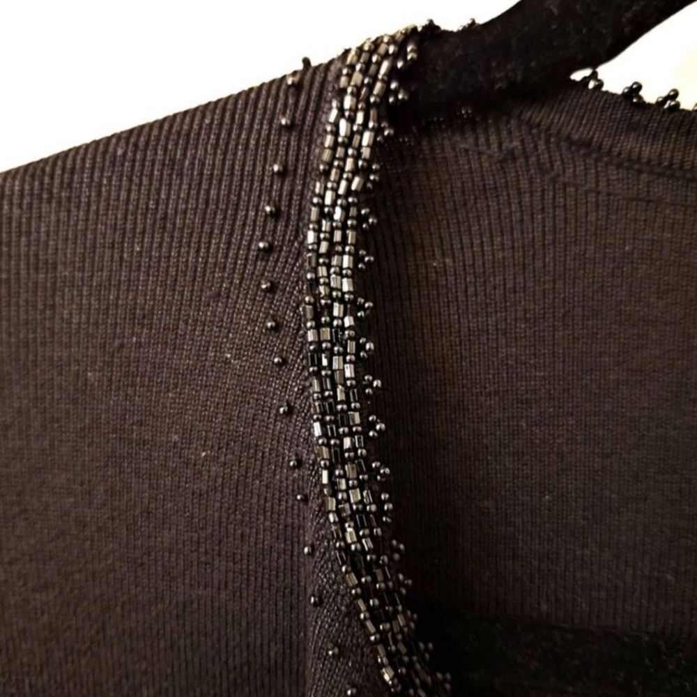 Talbots Beautiful Bead and Sequin Cardigan- Medium - Picture 3 of 4